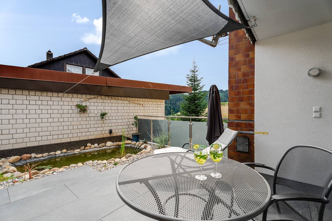 Appartement entier, Appartement de vacances Waldrose avec vue sur la montagne, terrasse privée et Wi-Fi in Oberharmersbach, Forêt-Noire centrale