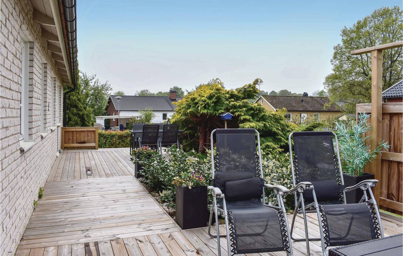 Ferienhaus für 6 Personen mit Terrasse in Yttervägga, Karlshamns und Umgebung