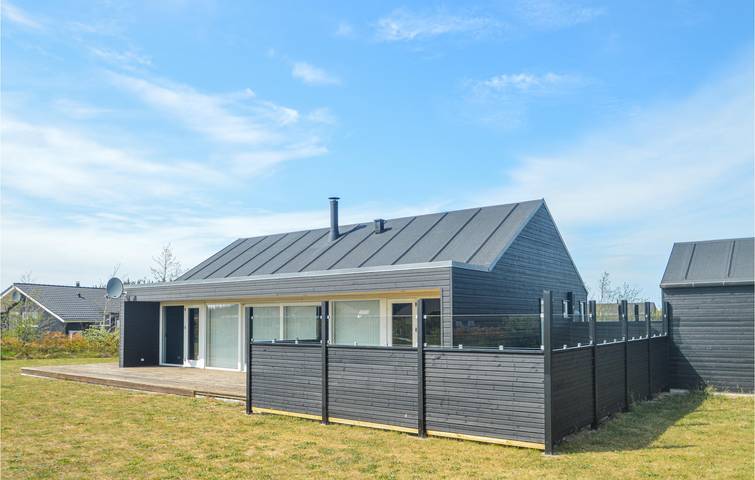 Ferienhaus für 6 Personen, mit Whirlpool und Terrasse sowie Sauna in Tranum Strand