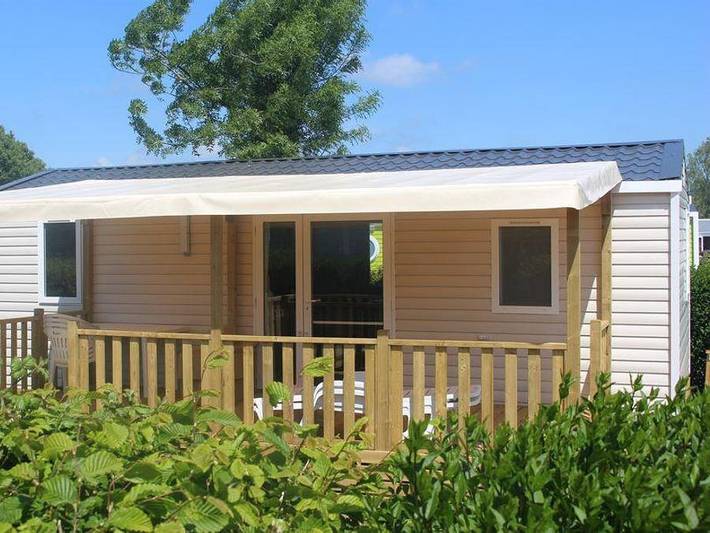 Camping Du Lac Terre d'Auge - Mobilheim 4 personen - Mobilheim 2 Zimmer 25m² in Sainte-Famille-en-Auge, Lisieux und Umgebung