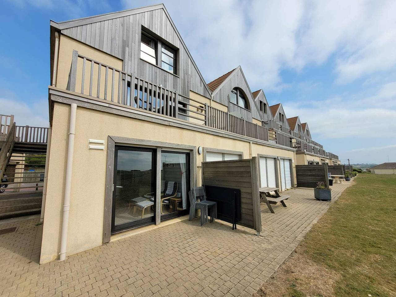 Ganze Wohnung, Eg T2 mit Balkon, Meerblick, Private Parkmöglichkeit in Wimereux, Boulogne-sur-Mer und Umgebung
