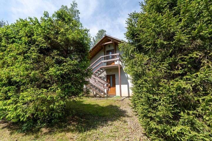 Studio dla 4 osób, z Balkon i Taras oraz Ogród w Przysłup