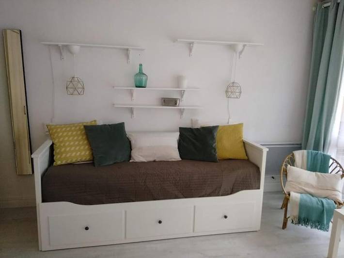 Gîte pour 2 personnes, avec terrasse et vue, animaux acceptés dans Casino de Bénodet