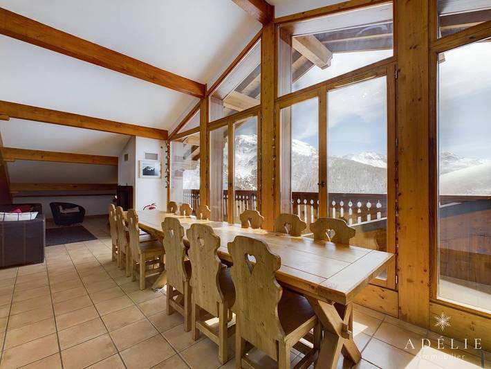 Ganze Ferienwohnung, Penthouse - Seven Bedroom For 14 People in La Rosière, Montvalezan