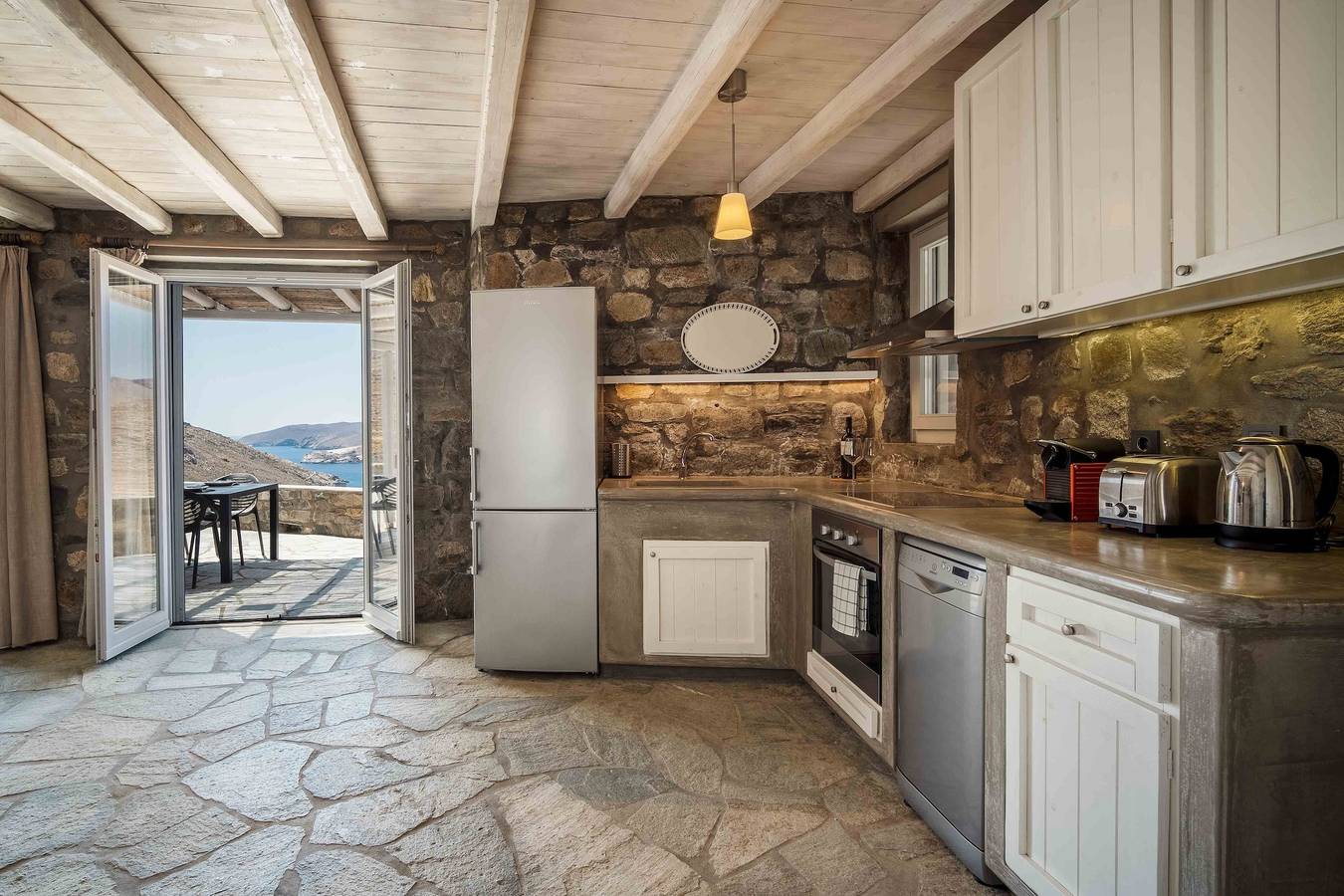 Villa 'Vagia' con Piscina Privata, Terrazza Privata e Aria Condizionata in Cicladi