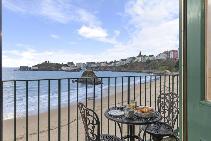 Holiday rental for 4 people, with Balcony and Ocean view as well as View in Tenby