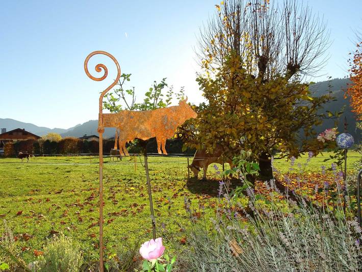 Bauernhof für 2 Personen, mit Ausblick und Garten sowie Balkon, kinderfreundlich in Alpenland Tegernsee Schliersee - 4