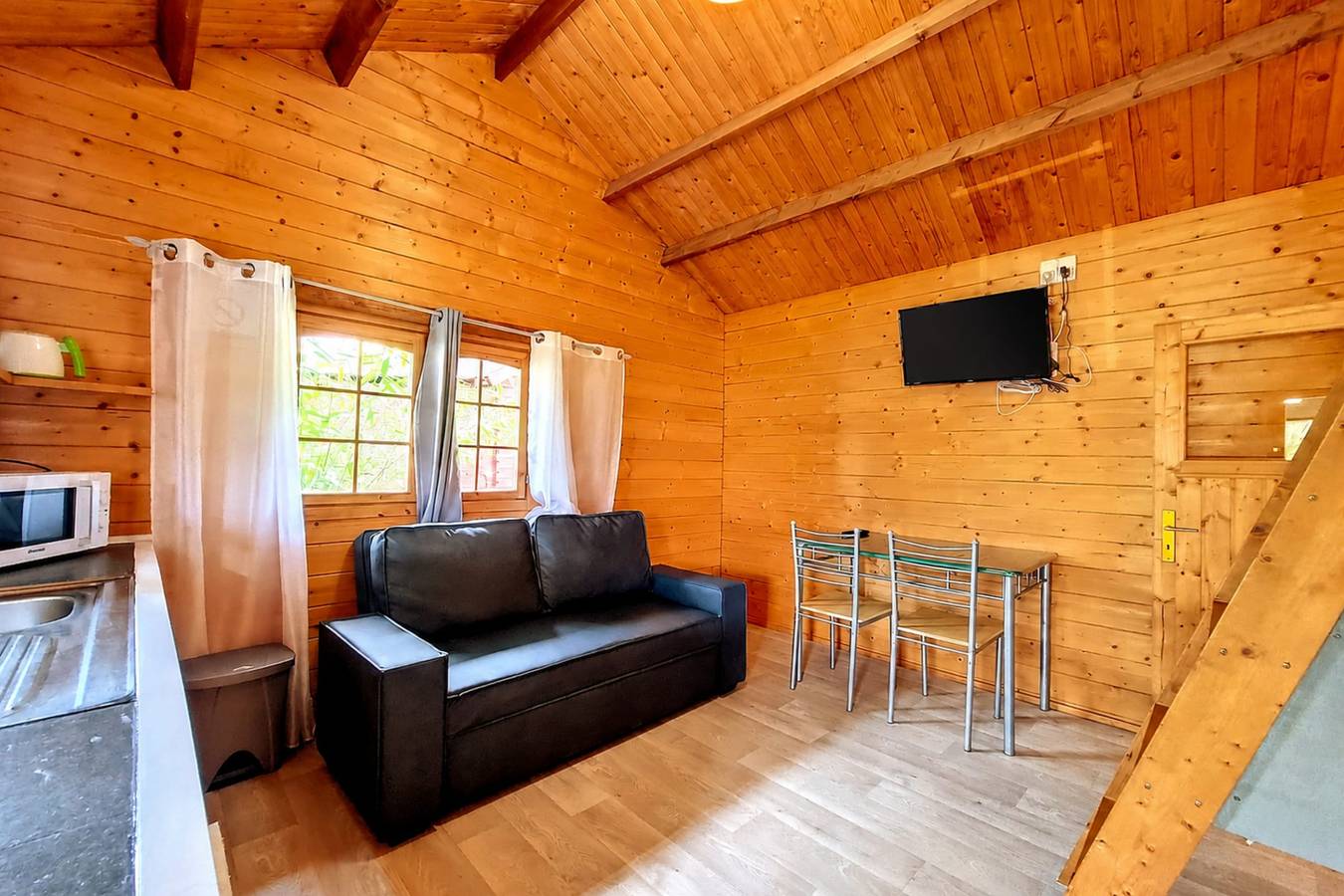 Bungalow para 5 personas con sauna in Les Makes, Saint-Louis
