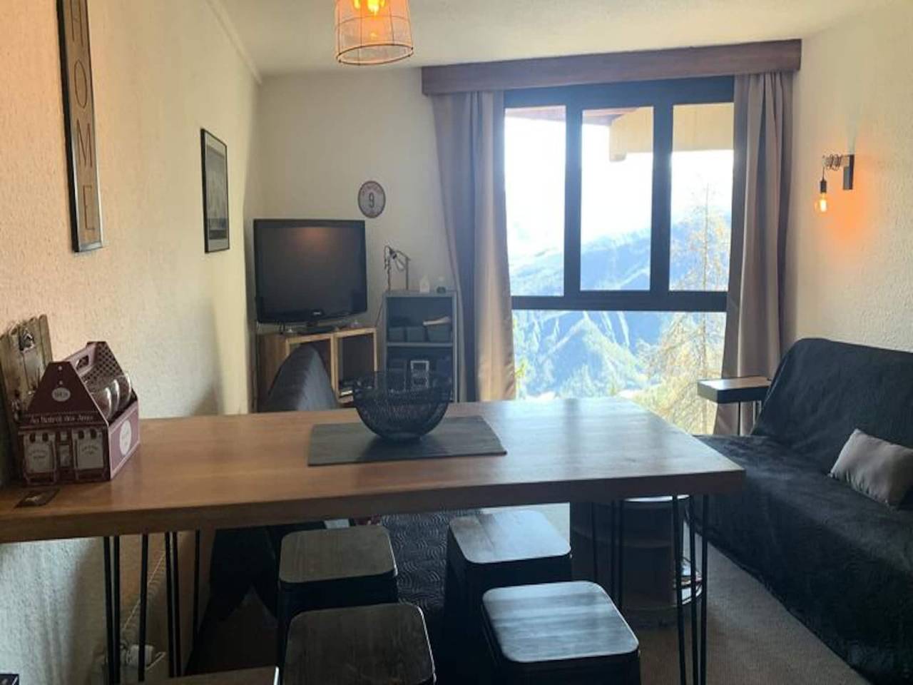 Appartement entier, Studio pour 4 Personnes in Pra-Loup (station de ski), Pra-Loup
