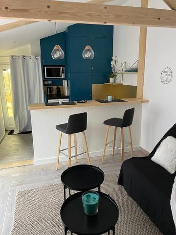 Gîte pour 2 personnes, avec jardin à Sainte-Soulle