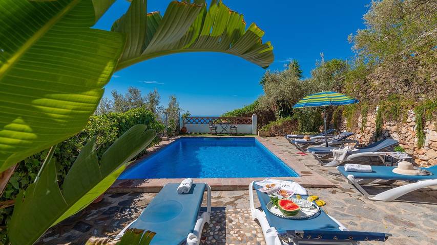 Villa for 8 personer, med Balkong / Terrasse og Badebasseng i Frigiliana