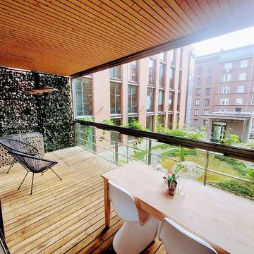 Ferienwohnung für 4 Personen, mit Balkon und Sauna in Helsinki