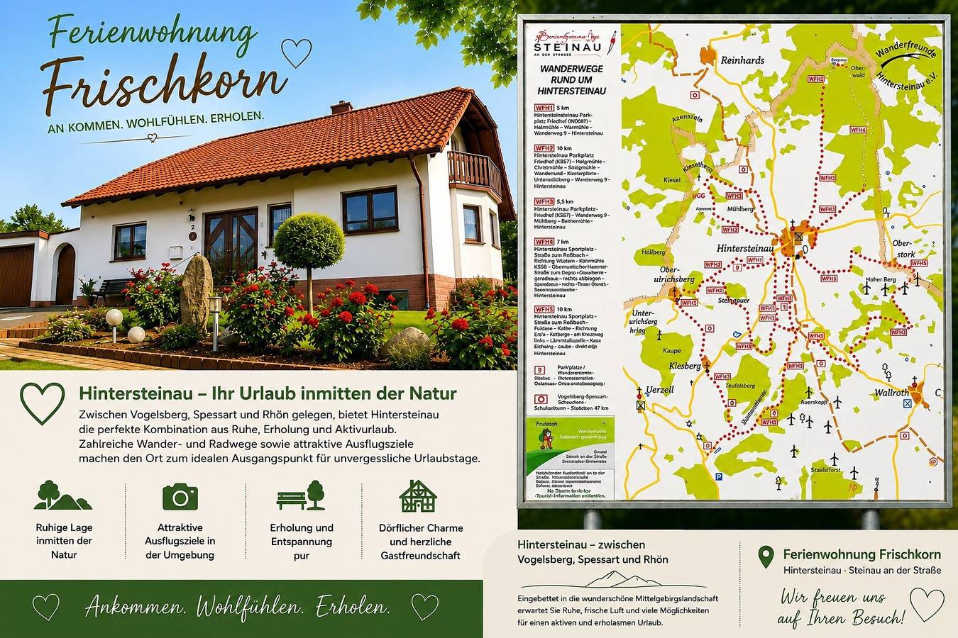 Ganze Wohnung, Apartment 'Frischkorn' mit Balkon und Wlan in Steinau an der Straße, Vogelsberg Region