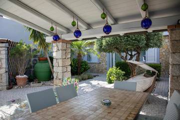 Chambre d’hôte pour 2 personnes, avec vue ainsi que jardin et balcon à Villasimius