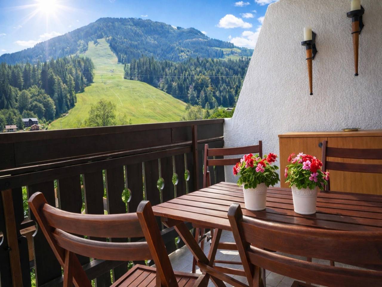Ganze Wohnung, Ferienwohnung mit Bergblick direkt im Skigebiet in Saalfelden am Steinernen Meer, Pinzgau