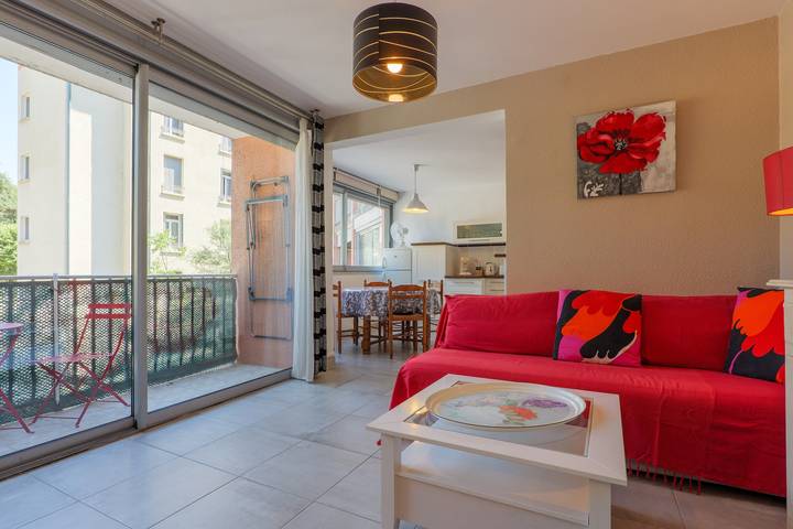 Appartement de vacances pour 2 personnes, avec Balcon