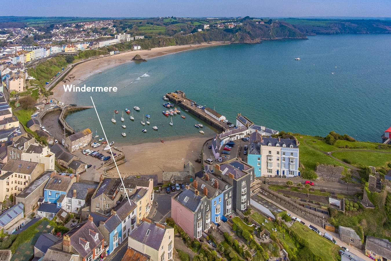 Windermere House - Sea Views, Town Centre in Tenby, Pembrokeshire