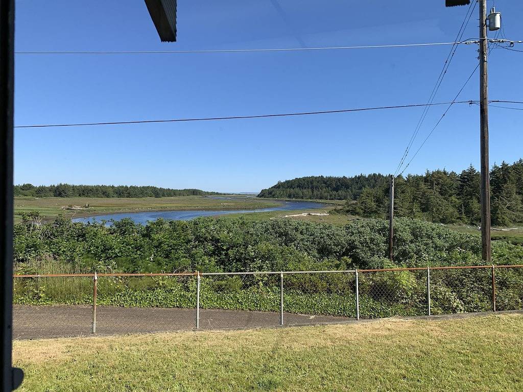 Fully fenced Dog yard - Overlooking the Copalis River - in Copalis Beach, Grays Harbor County