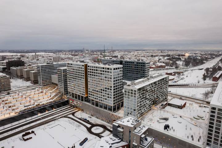 Ganze Wohnung, Modern 1Br Balcony, Tripla Pasila, 5min Helsinki in Helsinki, Uusimaa