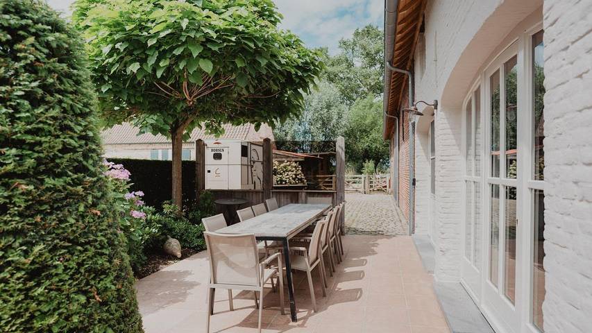 Maison de vacances pour 10 personnes, avec sauna ainsi que terrasse et jardin à Maldegem