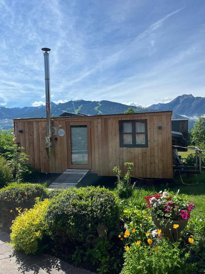 Ferienhaus für 2 Personen, mit Terrasse und Garten
