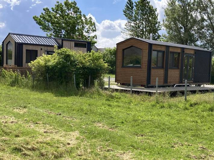 Bungalow für 4 Personen, mit Terrasse und Garten sowie Sauna