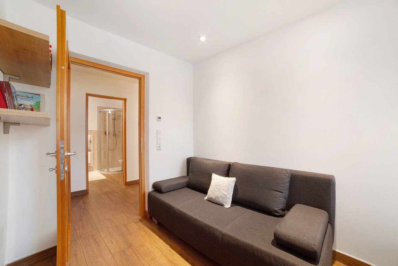 Appartement 'Ausergrubhof Wohnung Naturns' met uitzicht op de bergen, gedeelde tuin en Wi-Fi, foto 10
