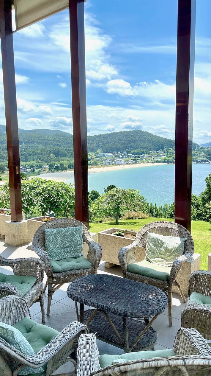 Casa rural para 12 personas, con Vistas al mar y Jardín en Galicia - 4