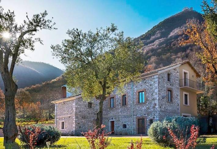 Casa vacanza per 2 persone, con Balcone e Terrazza nonché Giardino e Piscina a Acerno