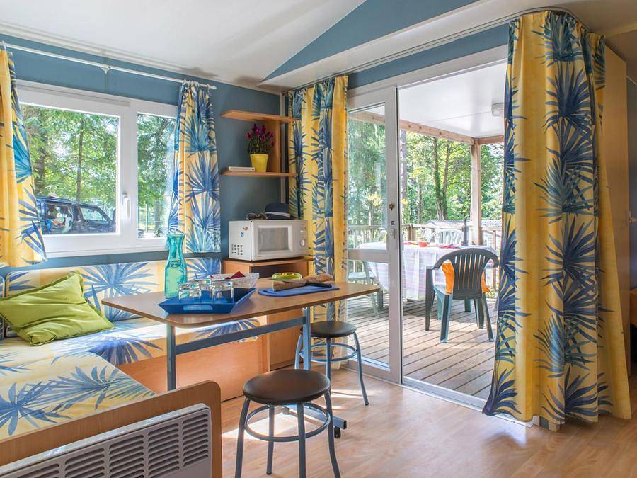 Camping Sunelia - Le Sequoia - Mobilhome 4 personas - Mobil-home confort 30m² 2 habitaciones in Payrac, Lot