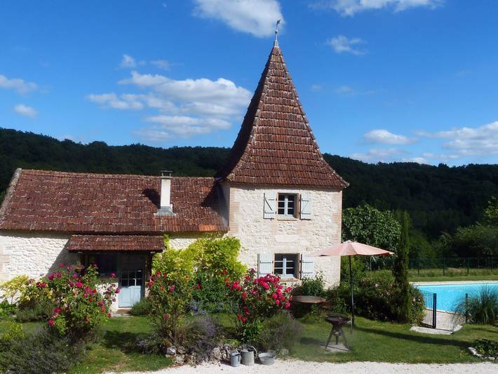 Maison de vacances pour 4 personnes, avec piscine ainsi que jardin et terrasse - 1