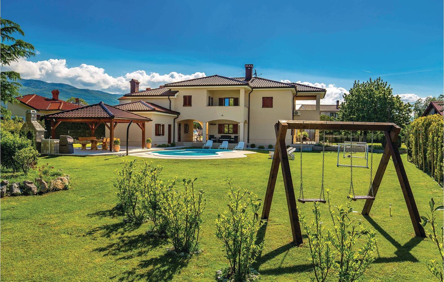 Maison de vacances pour 10 personnes avec vue in Primorje-Gorski Kotar