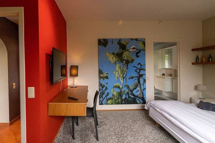 Location de vacances pour 9 personnes, avec terrasse et jardin, animaux acceptés à Ittre (Belgique) - 2