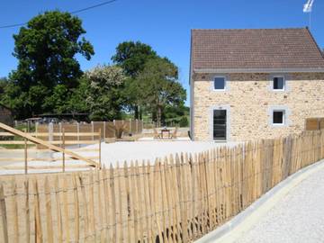 Gîte pour 5 personnes, avec jardin à La Rochelle-Normande
