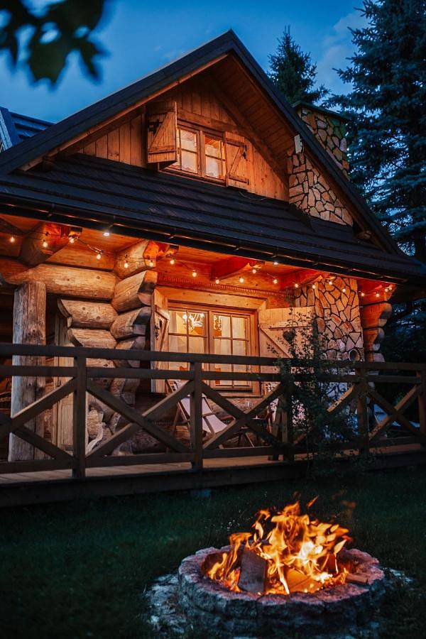 Dom dla 4 osób, z Balkon i Taras oraz Ogród i Widok w Rabka-Zdrój