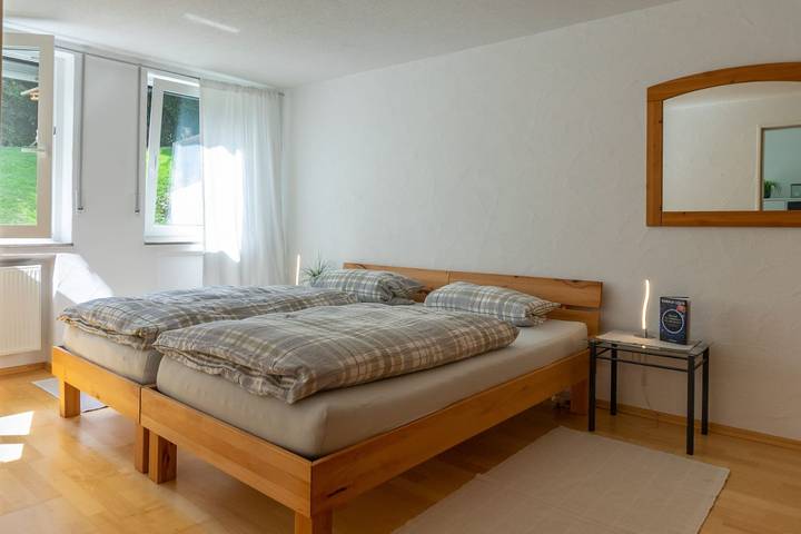 Ganze Ferienwohnung, Ferienwohnung für 2 Personen mit Garten in Aalen, Schwäbische Ostalb