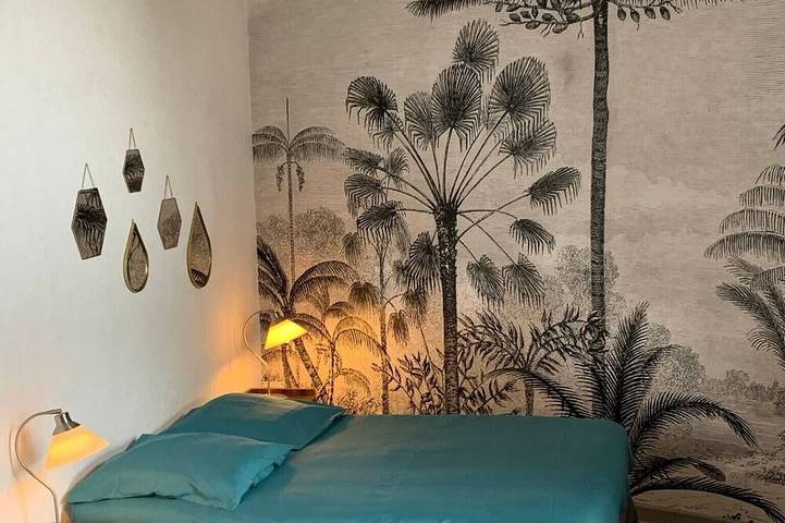 Chambre d’hôte pour 4 personnes, avec Jardin
