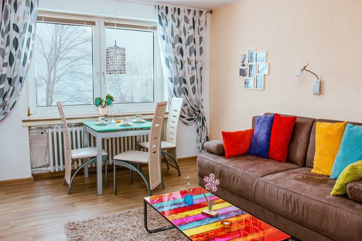 Ferienwohnung für 4 Personen, mit Balkon - 1