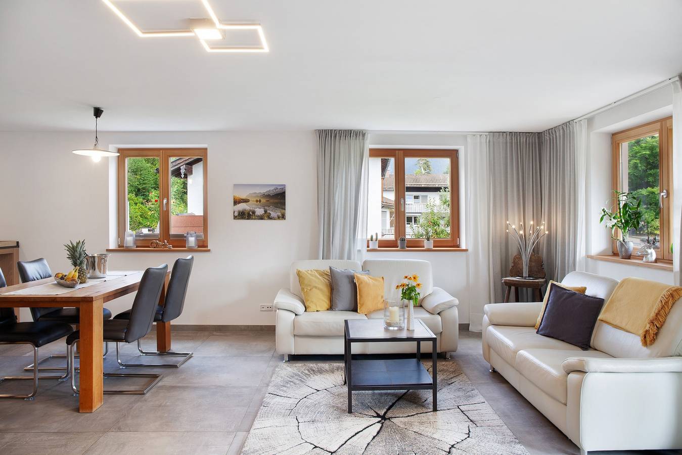Ganze Wohnung, Ferienwohnung "Falkenstein" mit Bergblick, Balkon, Sauna und Wi-Fi in Garmisch-Partenkirchen, Bayerische Alpen
