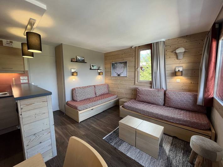 Appartement de vacances pour 5 personnes, avec piscine et balcon