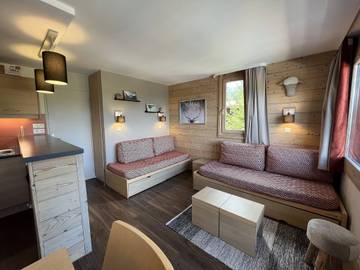 Gîte pour 5 personnes, avec piscine et balcon dans Plagne 1800