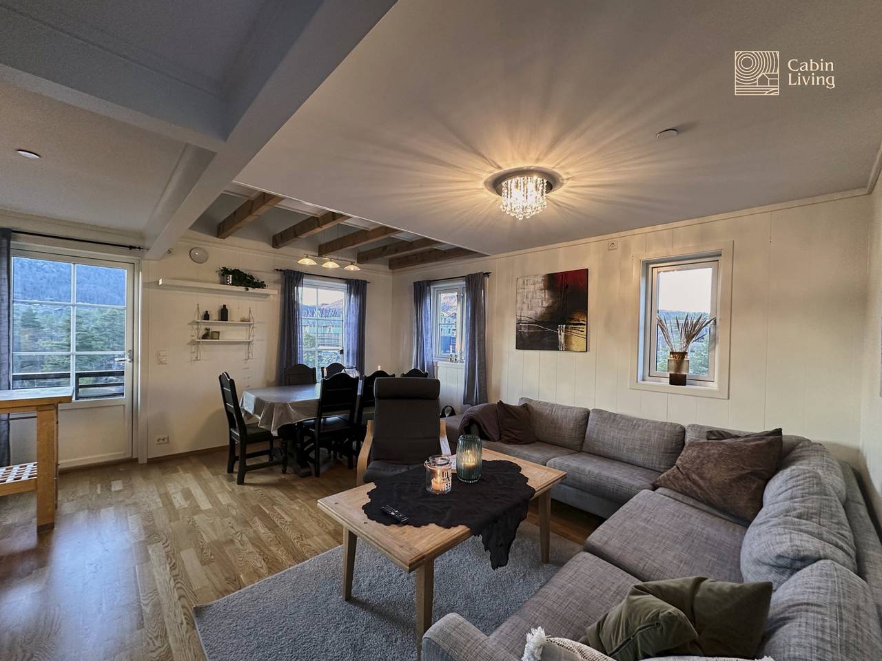 Hel leilighet, Ferieleilighet for 7 personer in Hovden, Bykle 