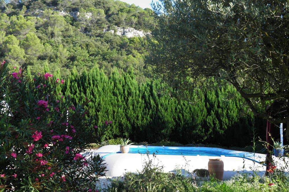 Promo Großer privater Pool am Fluss mit schönem Strand in La Roque-sur-Cèze, Nimes und Umgebung