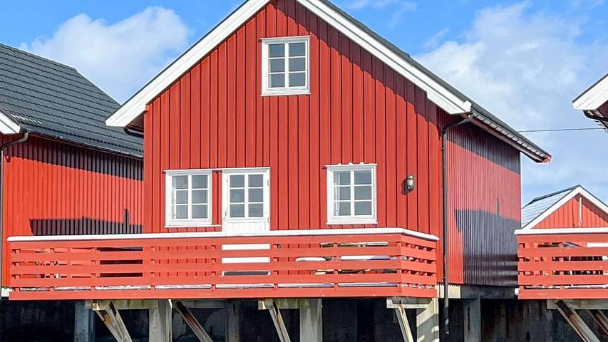 Feriehus for 6 personer, med terrasse og utsikt i Sør-Trøndelag