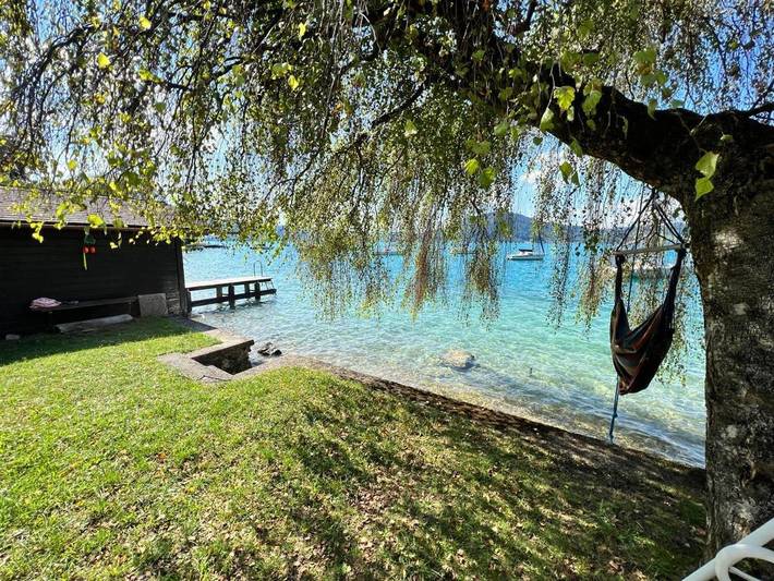 Ferienhaus für 6 Personen, mit Ausblick und Seeblick sowie Garten, mit Haustier am Attersee - 2