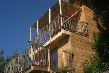 Maison d’hôte pour 10 personnes, avec jardin et balcon dans Poggio-Marinaccio
