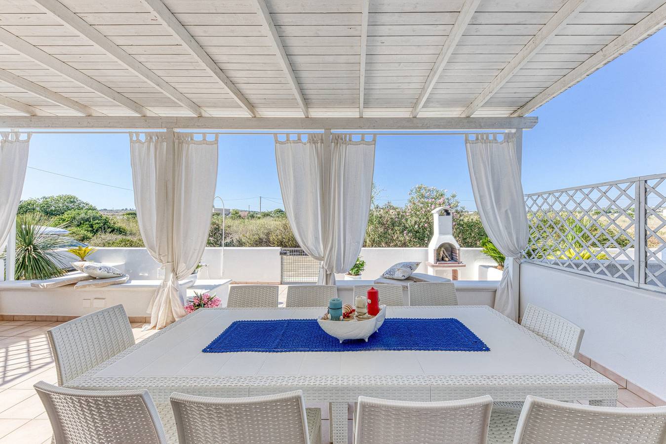 Maison de vacances 'Villetta Concetta' avec terrasse privée, Wi-Fi et climatisation in Torre Pali, Salve