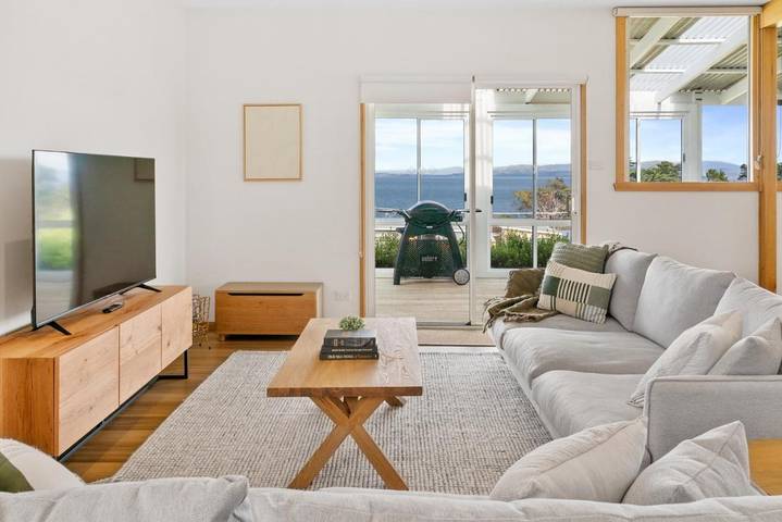 Ferienhaus für 6 Personen, mit Ausblick und Garten in Tasmanien