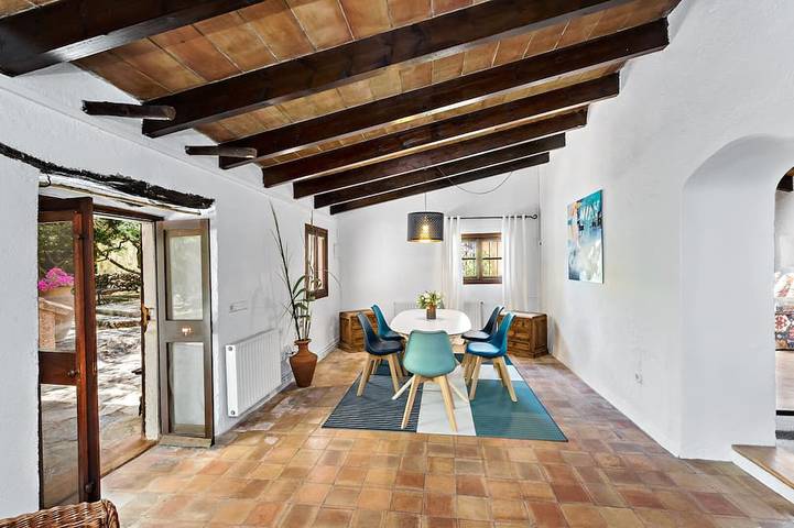 Finca mit Hund für 6 Personen, mit Garten, mit Haustier in Artà