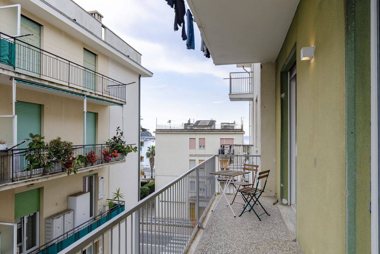 Apartamento entero, Apartamento de vacaciones para 6 personas con balcón/terraza in Sestri Levante (City), Sestri Levante